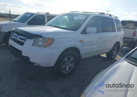 2007 Honda Pilot Ex-L из США, поврежденный, VIN 5FNYF28547B010040